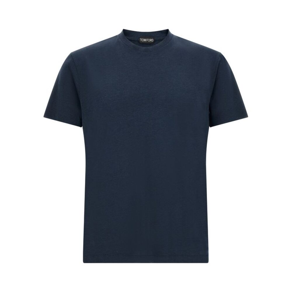 Tom Ford Men Crew-Neck T-Shirt